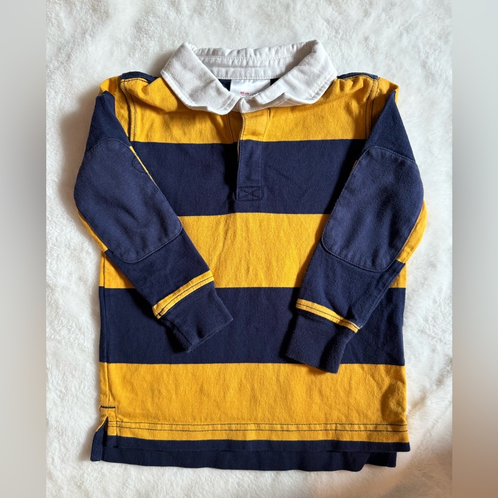 Hanna Andersson striped polo shirt